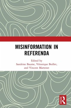 Misinformation in Referenda (eBook, ePUB)