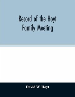 Cover Record of the Hoyt family meeting