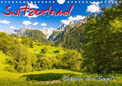 Switzerland - Engadin and Bergell (Wall Calendar 2021 DIN A4 Landscape) von  Gerd-Uwe Neukamp - Kalender portofrei bestellen