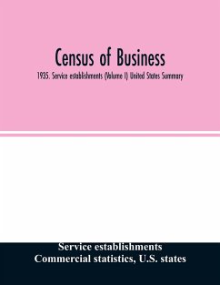 Census of business - Establishments, Service; Statistics, Commercial