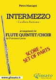 Intermezzo - Flute quintet/choir score & parts (fixed-layout eBook, ePUB)