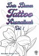 Dein Blumen Tattoo Ausmalbuch Vol.1 - Bild 1