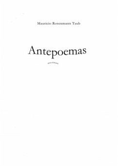Cover Antepoemas