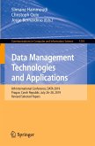 Data Management Technologies and Applications