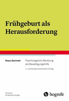 Frühgeburt als Herausforderung - Sarimski, Klaus