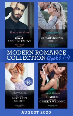 Modern Romance August 2020 Books 1-4 (eBook, ePUB) - Kendrick, Sharon; West, Annie; Green, Abby; Roscoe, Pippa