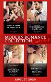 Modern Romance August 2020 Books 5-8: Italy's Most Scandalous Virgin / The Terms of the Sicilian's Marriage / The Price of a Dangerous Passion / Promoted to His Princess (eBook, ePUB)