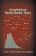 An Invitation to Modern Number Theory... - Bild 1