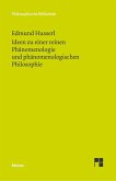 Ideen zu einer reinen Phänomenologie und phänomenologischen Philosophie (eBook, PDF)