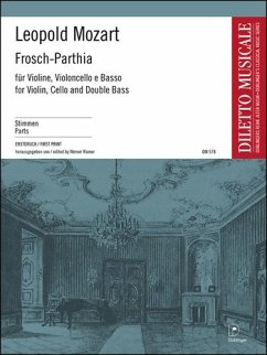 Frosch-Partita C-Dur für Violine, Violoncello und Kontrabaß Stimmen