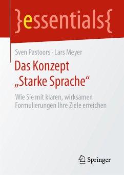 Das Konzept „Starke Sprache“ (eBook, PDF) - Pastoors, Sven; Meyer, Lars