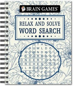 Brain Games - Relax and Solve: Word Search (Toile) - Publications International Ltd; Brain Games