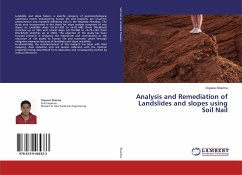 Analysis and Remediation of Landslides and slopes using Soil Nail