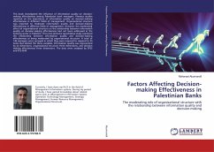 Factors Affecting Decision-making Effectiveness in Palestinian Banks