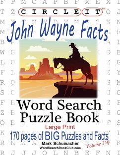 Circle It, John Wayne Facts, Word Search, Puzzle Book