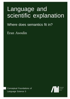 Language and scientific explanation - Asoulin, Eran