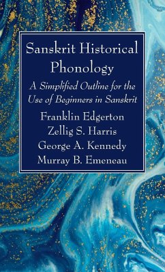 Sanskrit Historical Phonology - Edgerton, Franklin