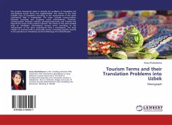 Tourism Terms and their Translation Problems into Uzbek