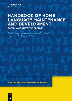 Handbook of Home Language Maintenance and Development (eBook, ePUB)