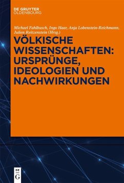 Cover Völkische Wissenschaften: Ursprünge, Ideologien und Nachwirkungen (eBook, ePUB)