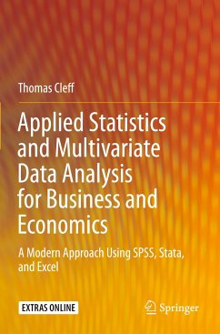 Applied Statistics and Multivariate Data Analysis for Business and Economics - Cleff, Thomas