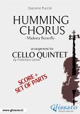 Humming Chorus - Cello Quintet score & parts (fixed-layout eBook, ePUB)