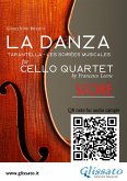 Cello Quartet Score &quote;La Danza&quote; tarantella by Rossini (fixed-layout eBook, ePUB)