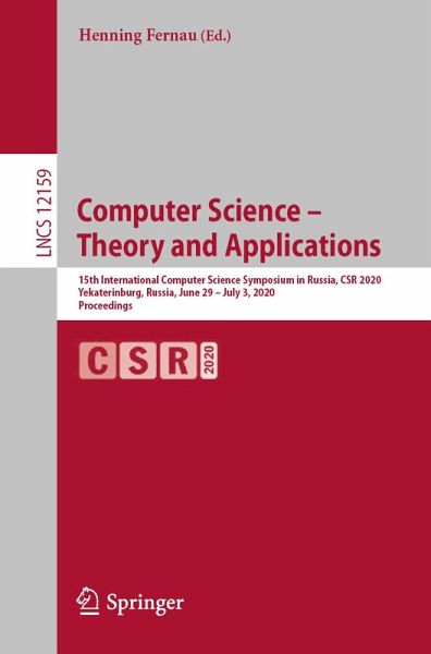 Computer Science - Theory and Applications (eBook, PDF)