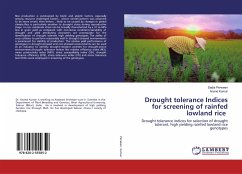 Drought tolerance Indices for screening of rainfed lowland rice