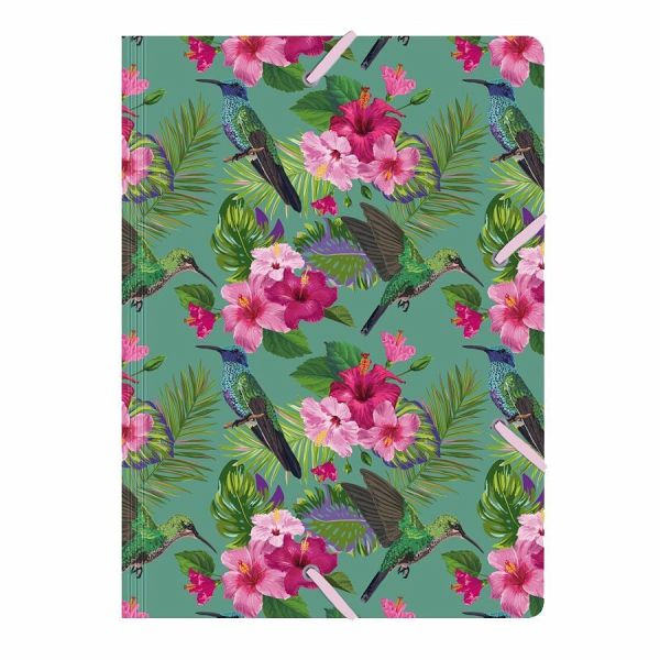 Sammelmappe de Luxe A4, Flower Bird Sammelmappe de Luxe A4, Flower Bird