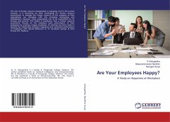 Are Your Employees Happy? - Anbugeetha, D;Nandhini, Balasubramanian;Surya, Murugan