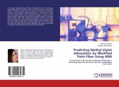 Predicting Methyl Violet Adsorption by Modified Palm Fiber Using ANN