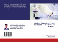 Method Development and Validation of Zopiclone by RP-HPLC. - Khaire, Rahul