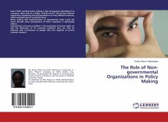 The Role of Non-governmental Organizations in Policy Making