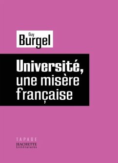 Cover Universite, Une Misere Francaise