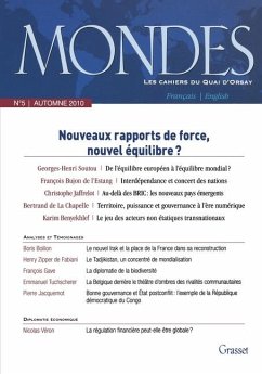 Cover Mondes n°5 - Les cahiers du Quai d'Orsay