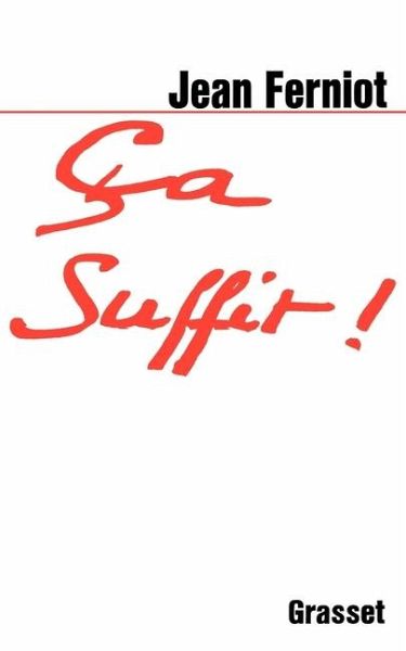 Ça suffit ! Ça suffit !