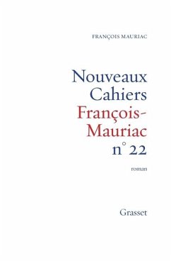 Cover Nouveaux cahiers François Mauriac n°22