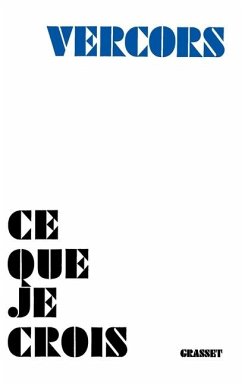 Cover Ce que je crois