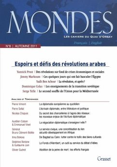 Cover Mondes n°8 Les cahiers du Quai d'Orsay