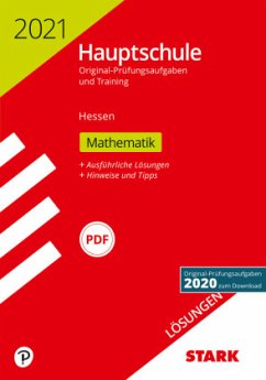 Cover Hauptschule 2021 - Mathematik Lösungen - Hessen