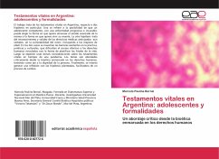 Testamentos vitales en Argentina: adolescentes y formalidades