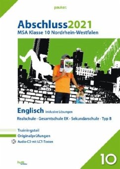 Cover Abschluss 2021 - Mittlerer Schulabschluss Nordrhein-Westfalen Englisch