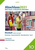 Abschluss 2021 - Mittlerer Schulabschluss Nordrhein-Westfalen Deutsch