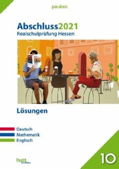 Cover Abschluss 2021 - Realschulprüfung Hessen - Lösungen