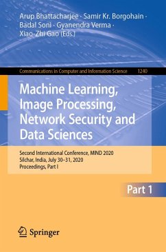 Cover Machine Learning, Image Processing, Network Security and Data Sciences (eBook, PDF)