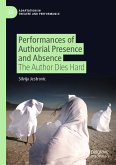 Performances of Authorial Presence and Absence (eBook, PDF)