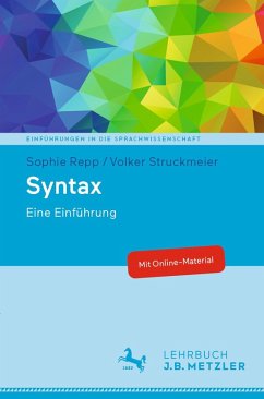 Syntax (eBook, PDF) - Repp, Sophie; Struckmeier, Volker