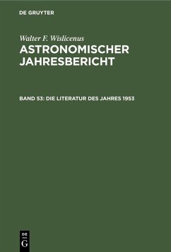 Die Literatur des Jahres 1953 (eBook, PDF)