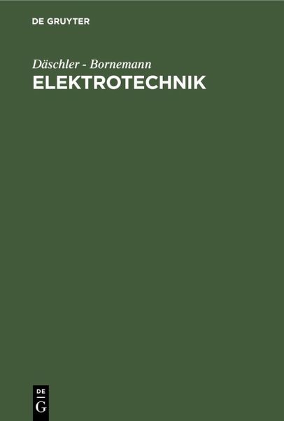 Elektrotechnik (eBook, PDF)